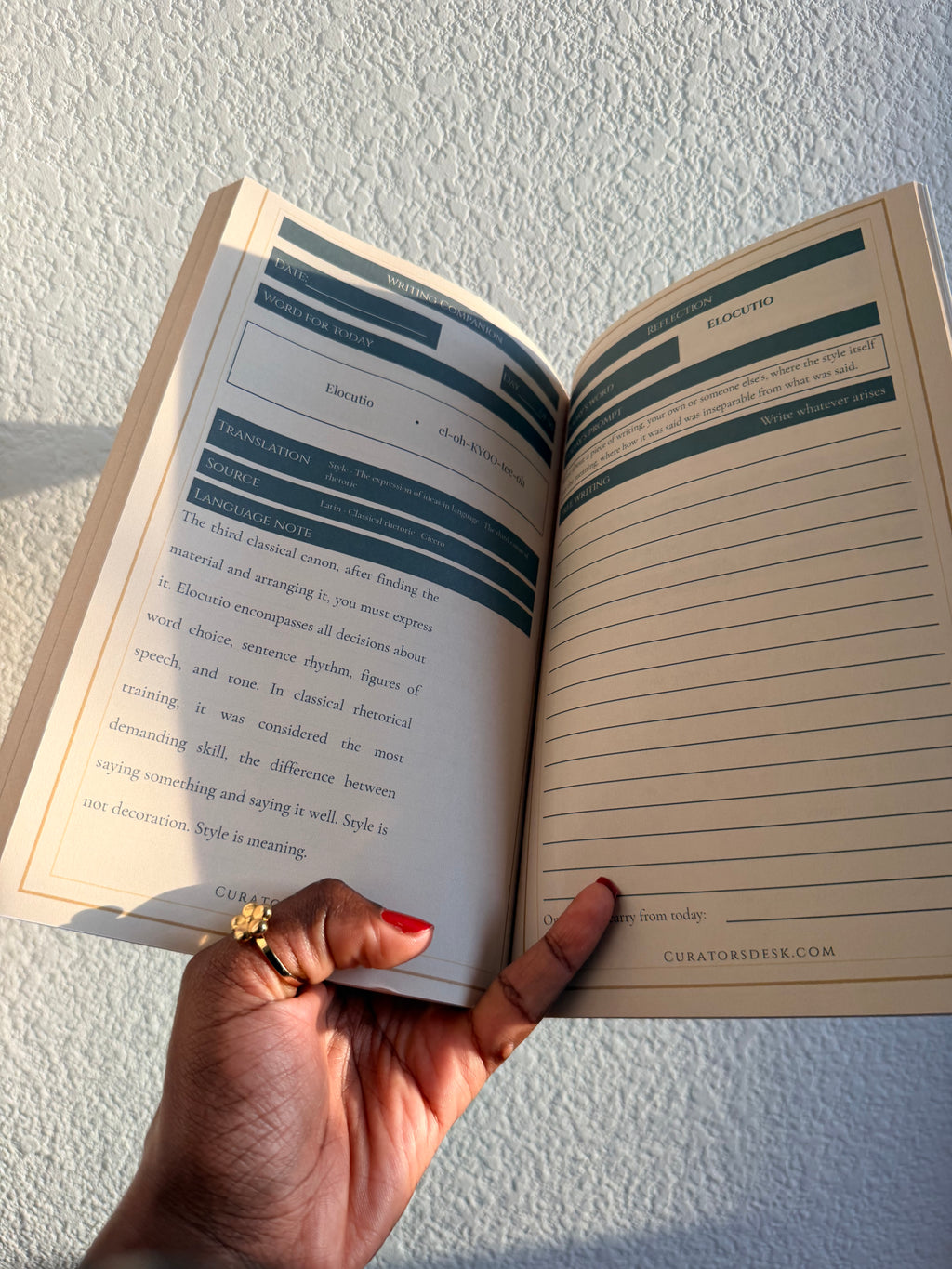 Scholar’s Writing Companion Journal — 90 Days of Literary and Rhetorical Concepts