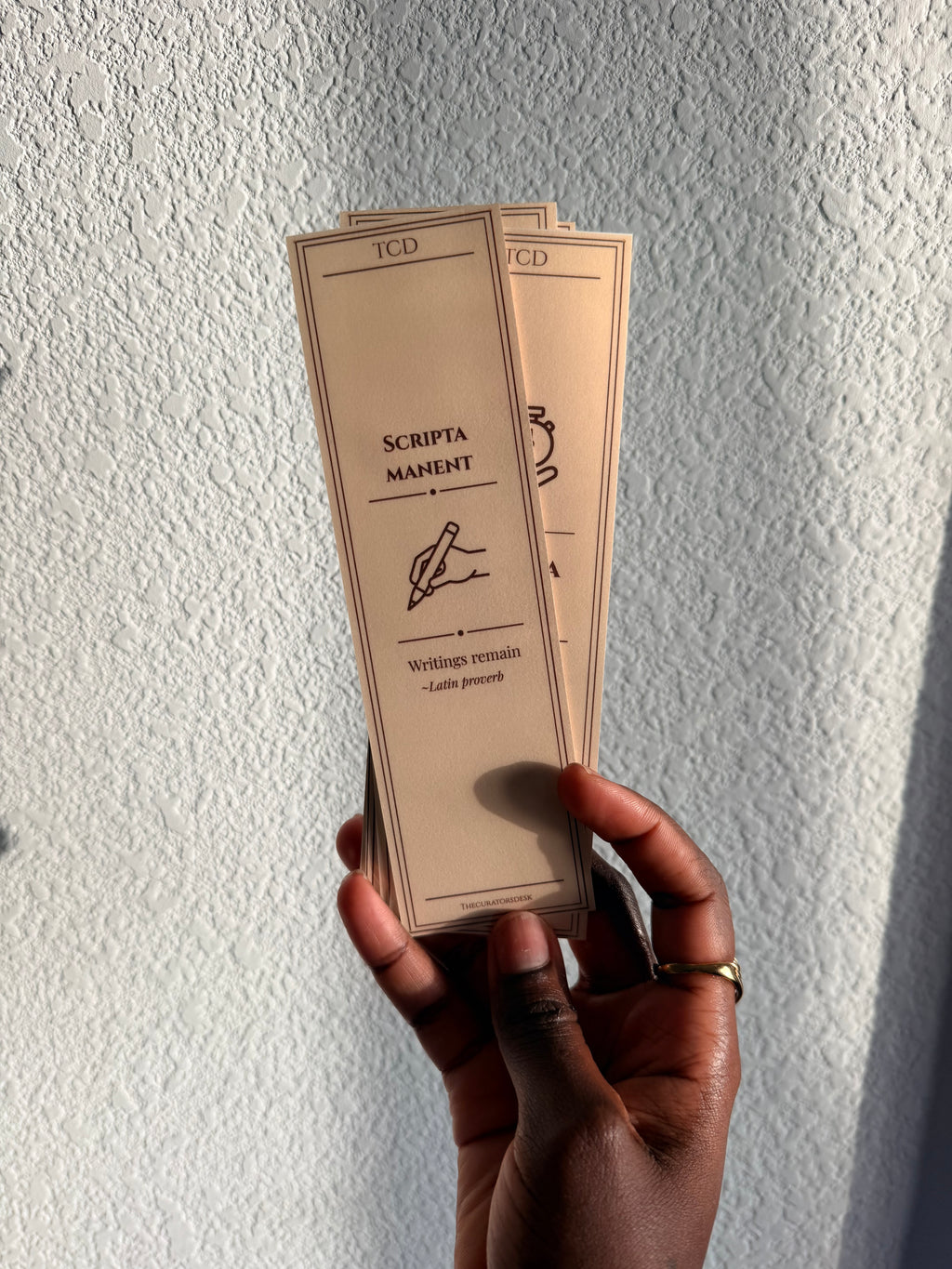 Scholar Bookmark Set II — Literary Parchment