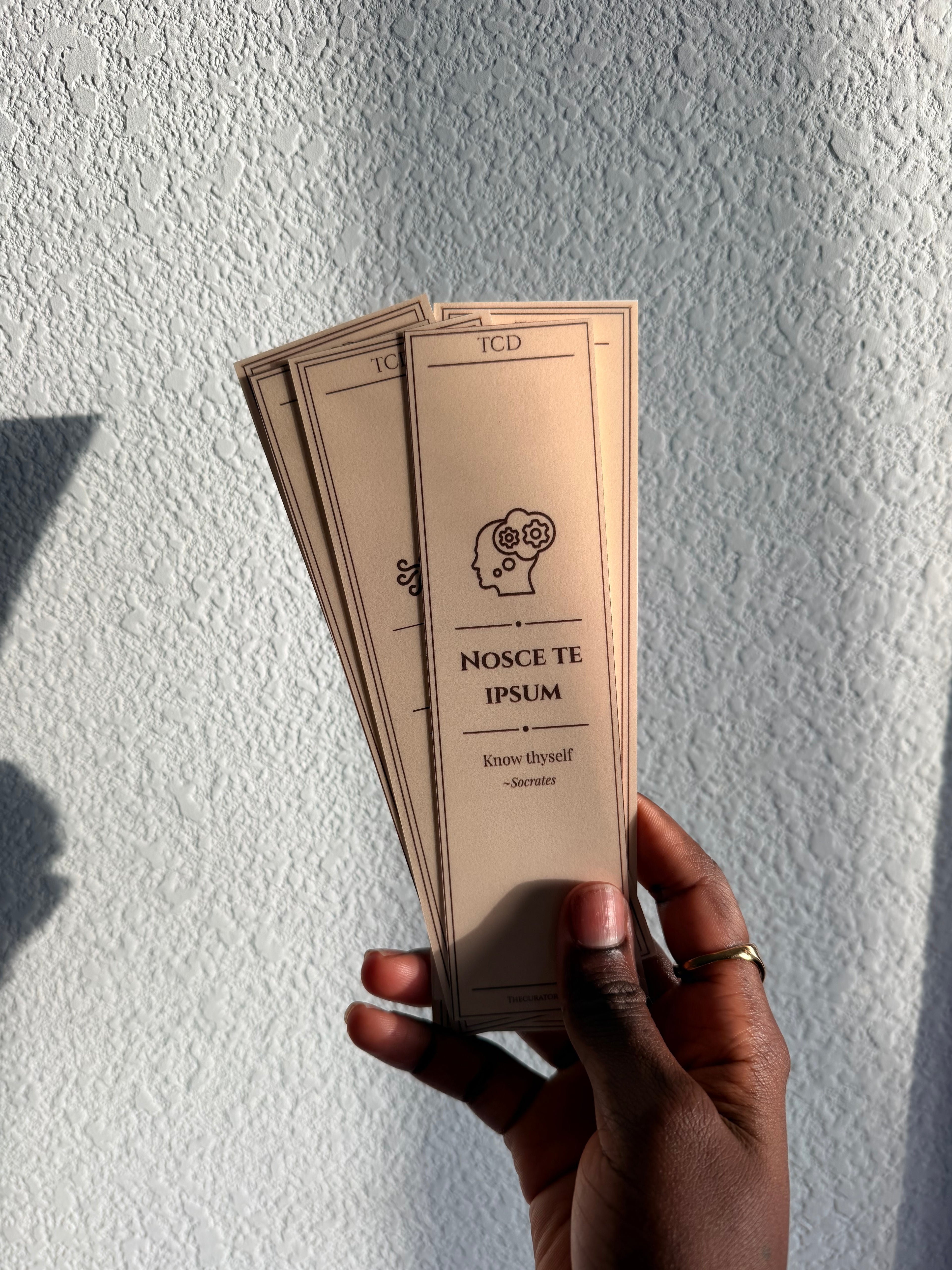 Scholar Bookmark Set II — Literary Parchment