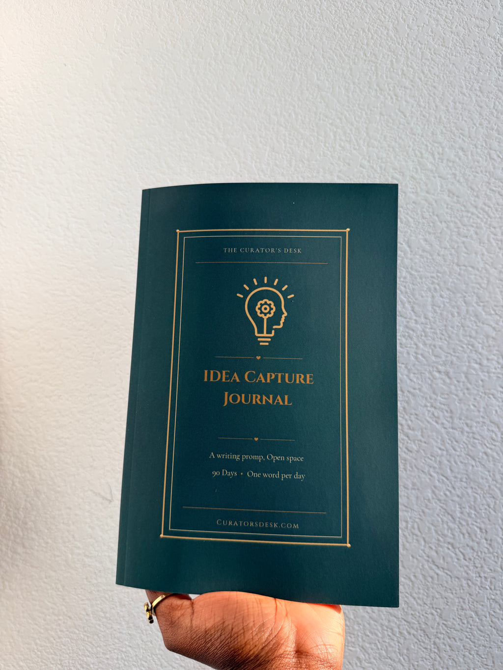 Scholar’s Idea Capture Notebook — 60 Pages for the Thoughts That Cannot Wait