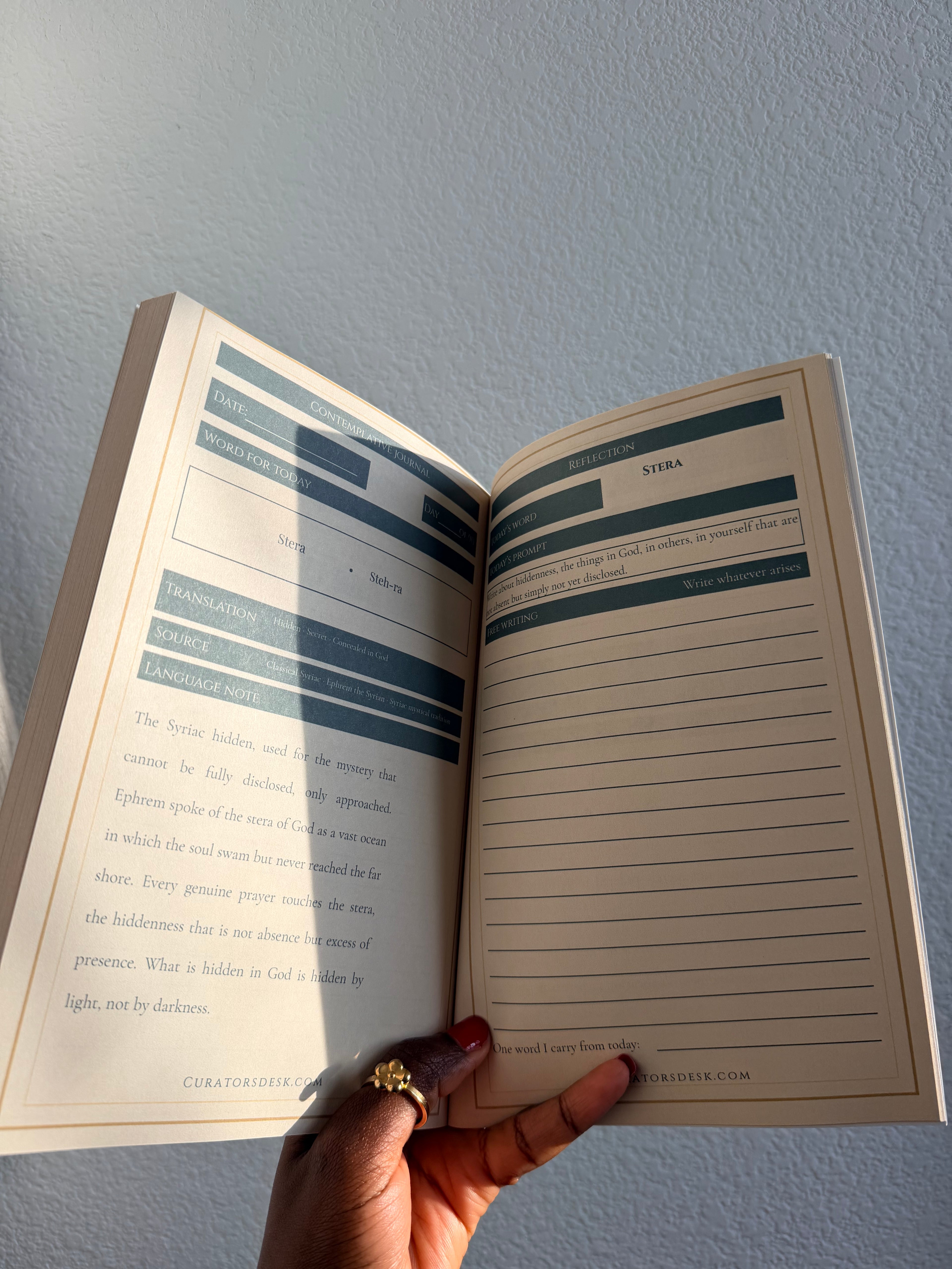 Contemplative Scholar’s Journal — 90-Day Lectio Divina Practice Across Five Ancient Languages