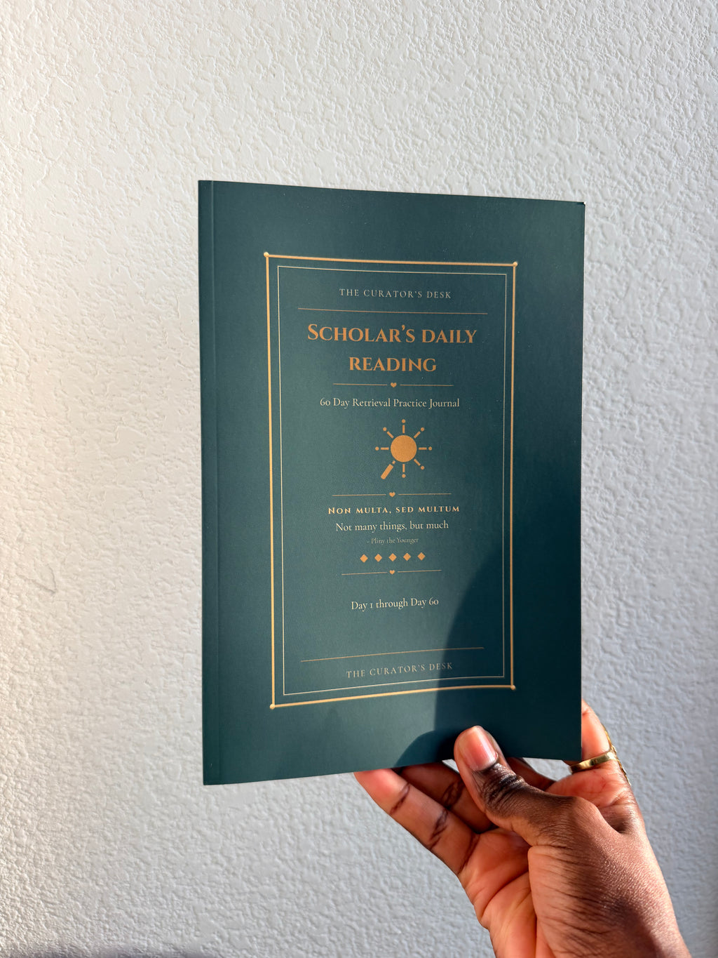 Scholar’s Daily Reading Log — 60-Day Physical Reading Journal