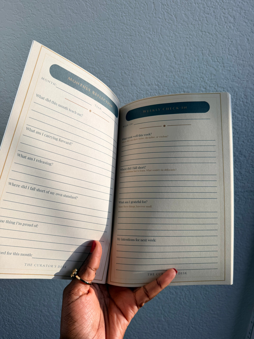 Scholar’s Self-Reflection Journal — Guided Reflection Journal