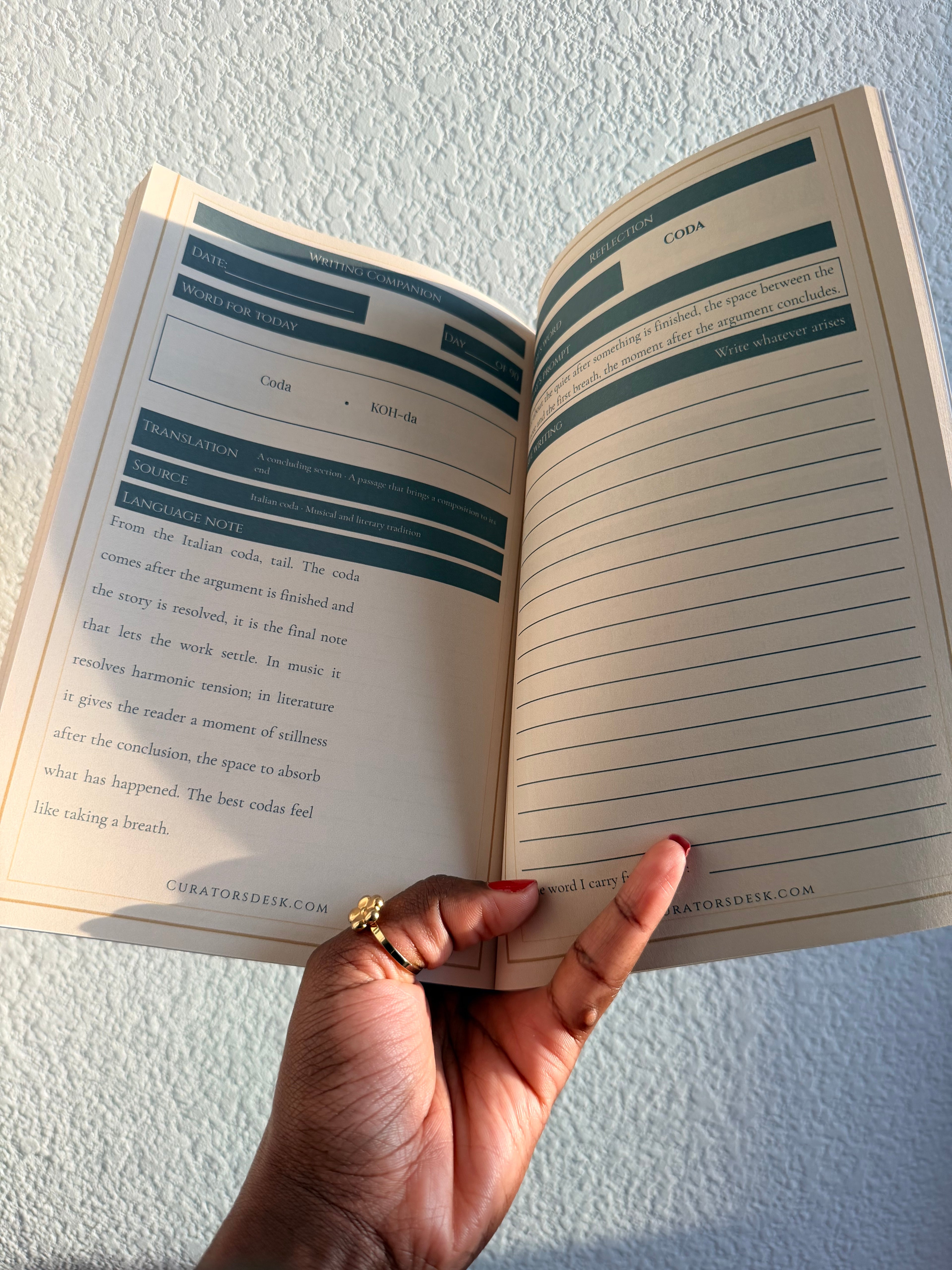 Scholar’s Writing Companion Journal — 90 Days of Literary and Rhetorical Concepts