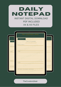 Scholar’s Daily Notepad