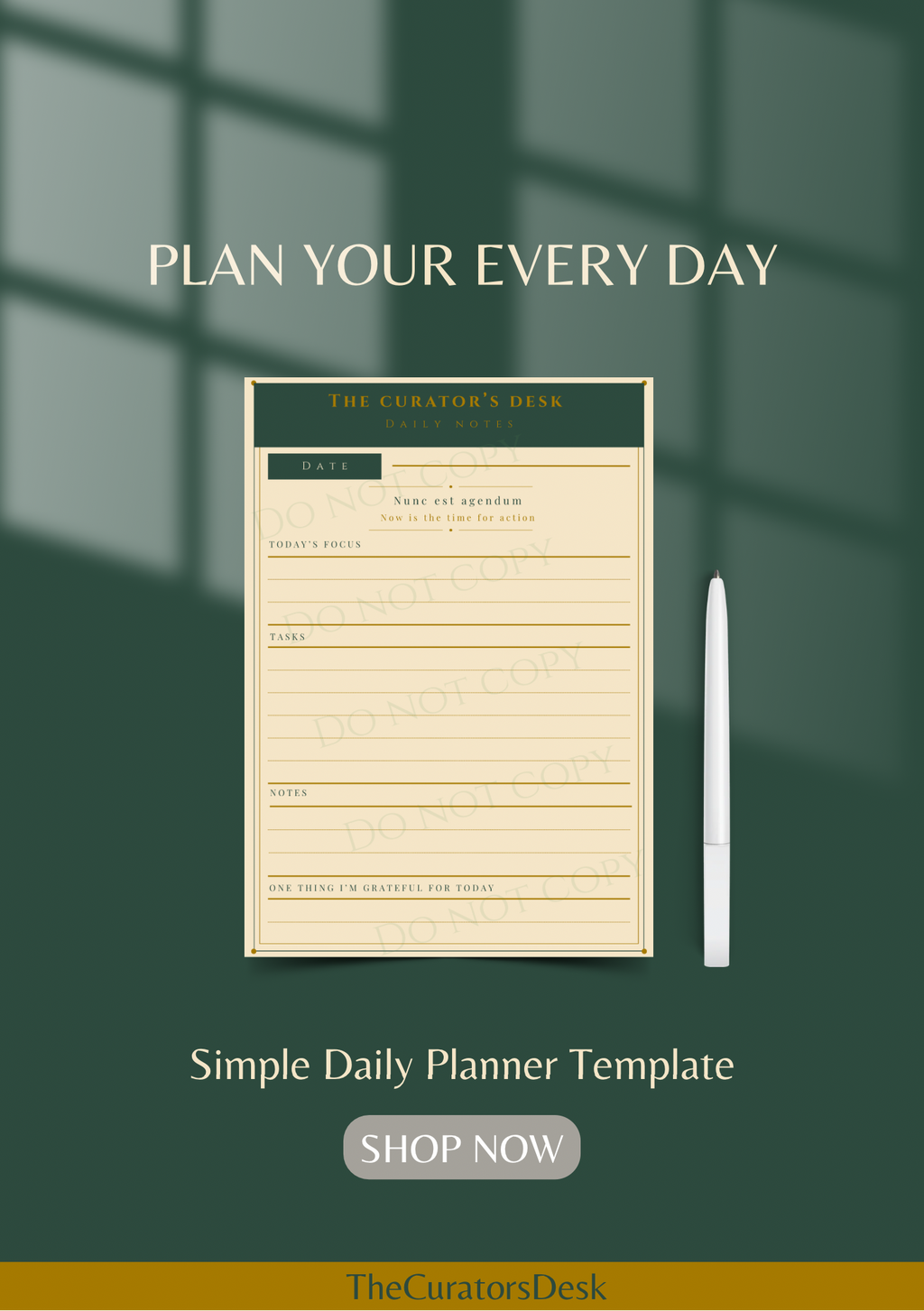Scholar’s Daily Notepad