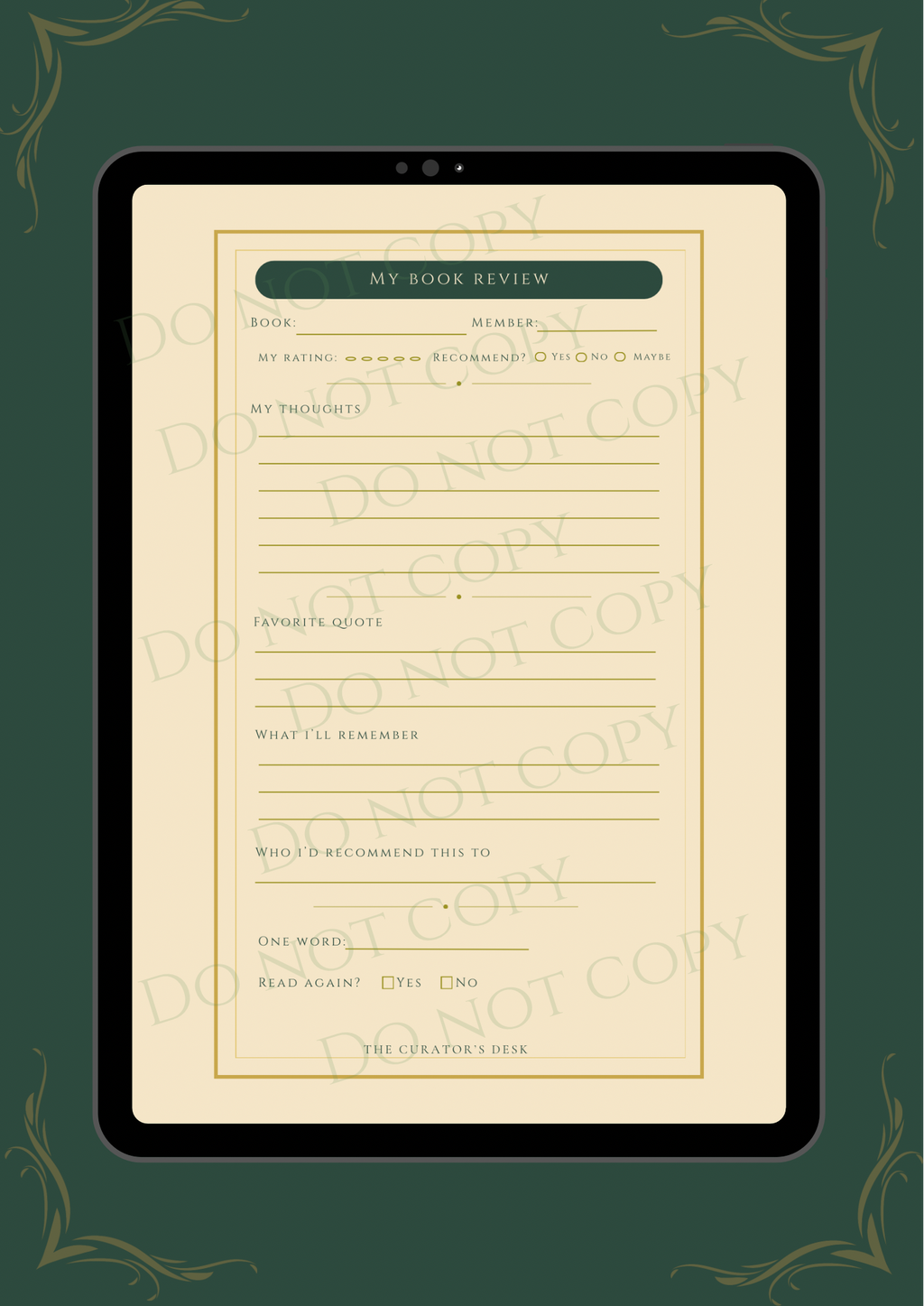 Scholar’s Book Club Kit