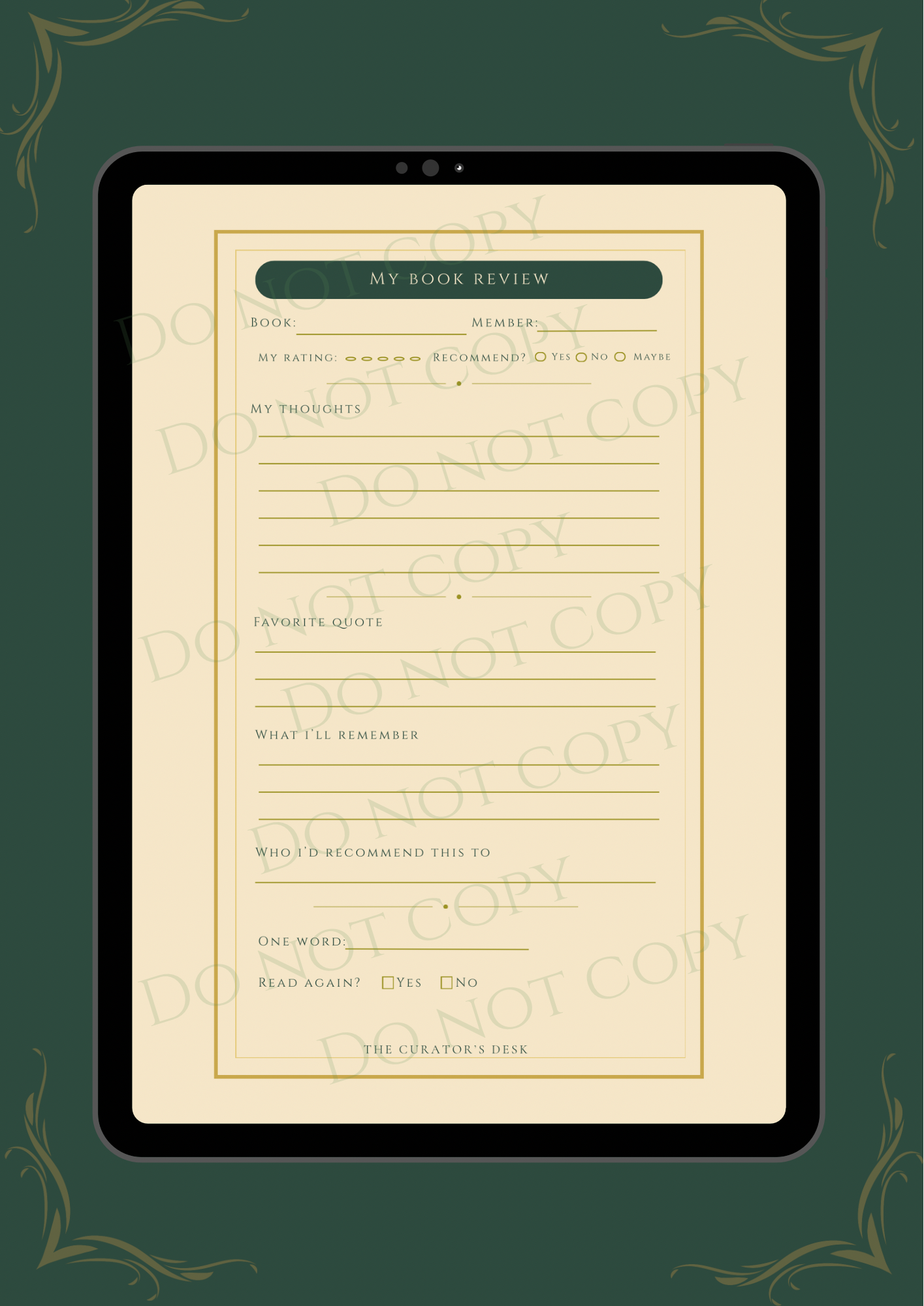 Scholar’s Book Club Kit
