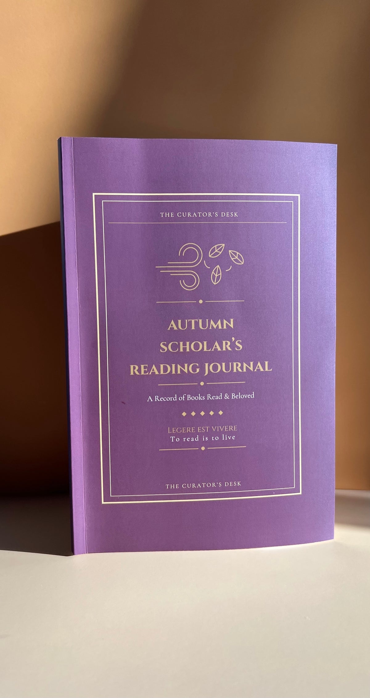 Scholar’s Autumn Collection — Reading Journal + TBR Journal + Bookmark Set