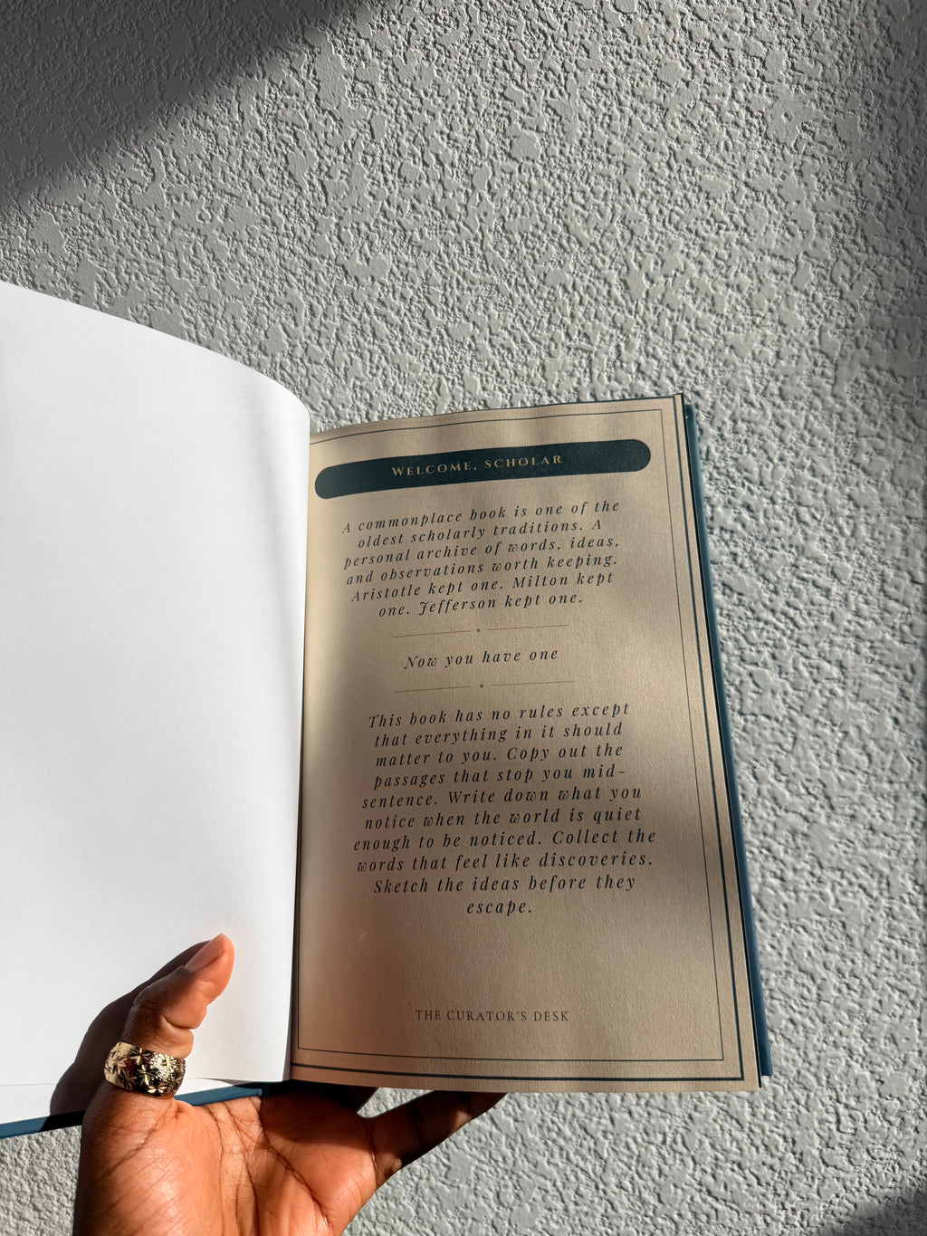 Scholar’s Commonplace Book