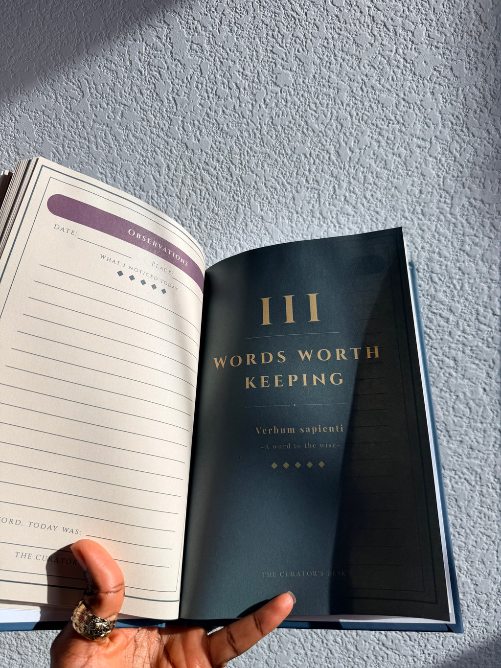 Scholar’s Commonplace Book