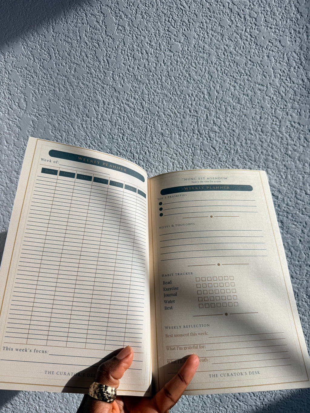 Scholar’s Weekly Planner