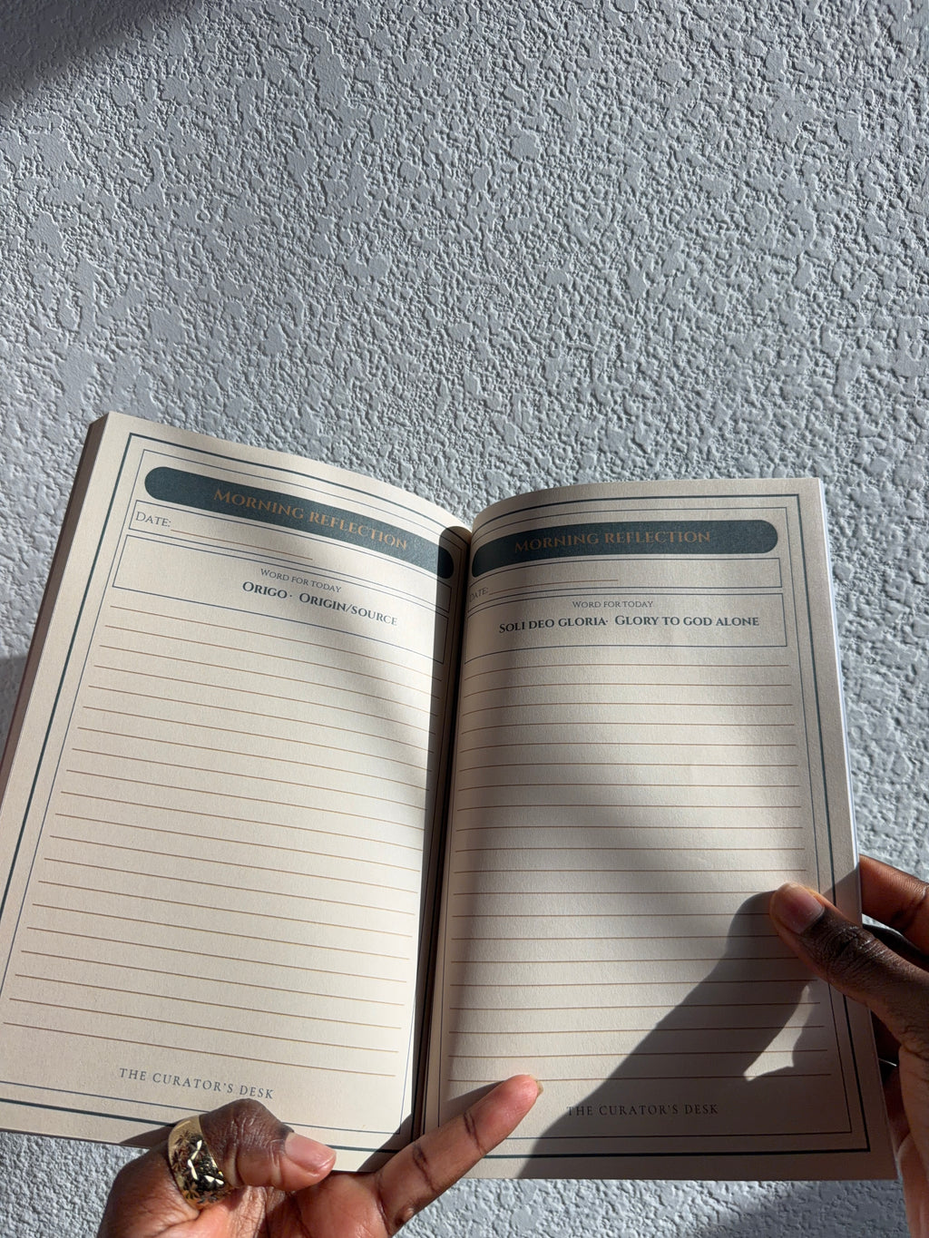 Scholar’s Morning Reflection Journal