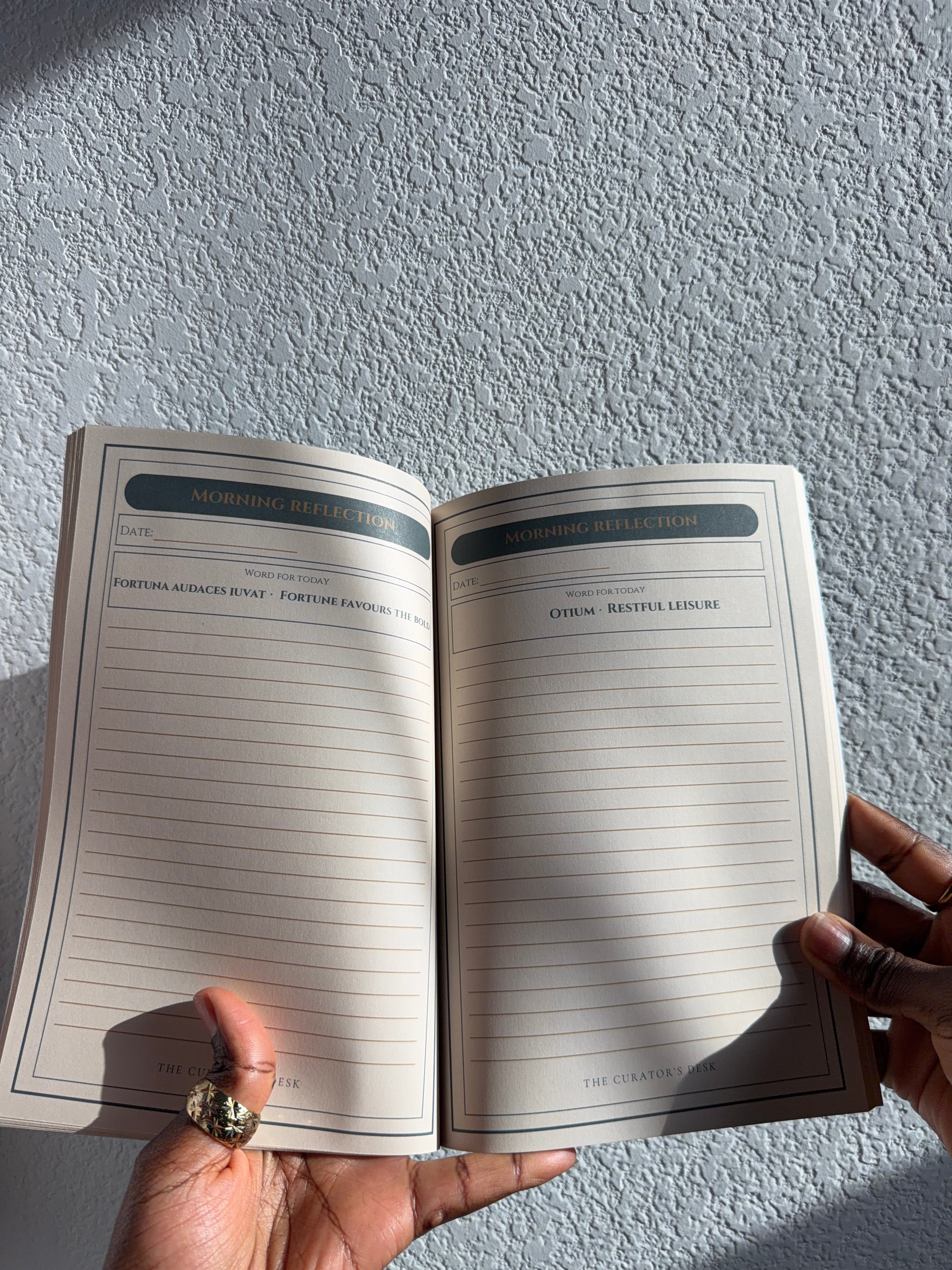 Scholar’s Morning Reflection Journal