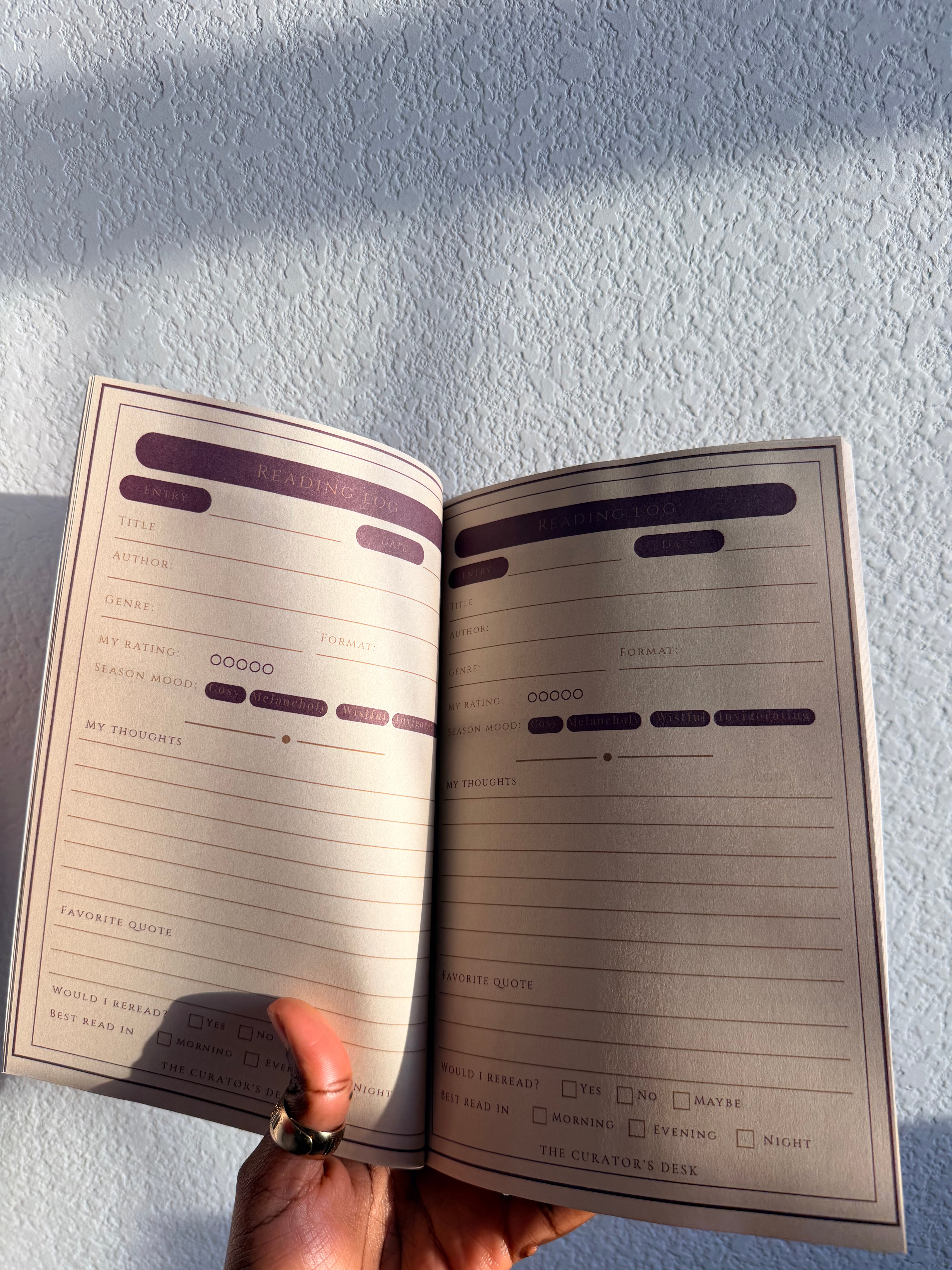 Autumn Scholar’s Reading Journal