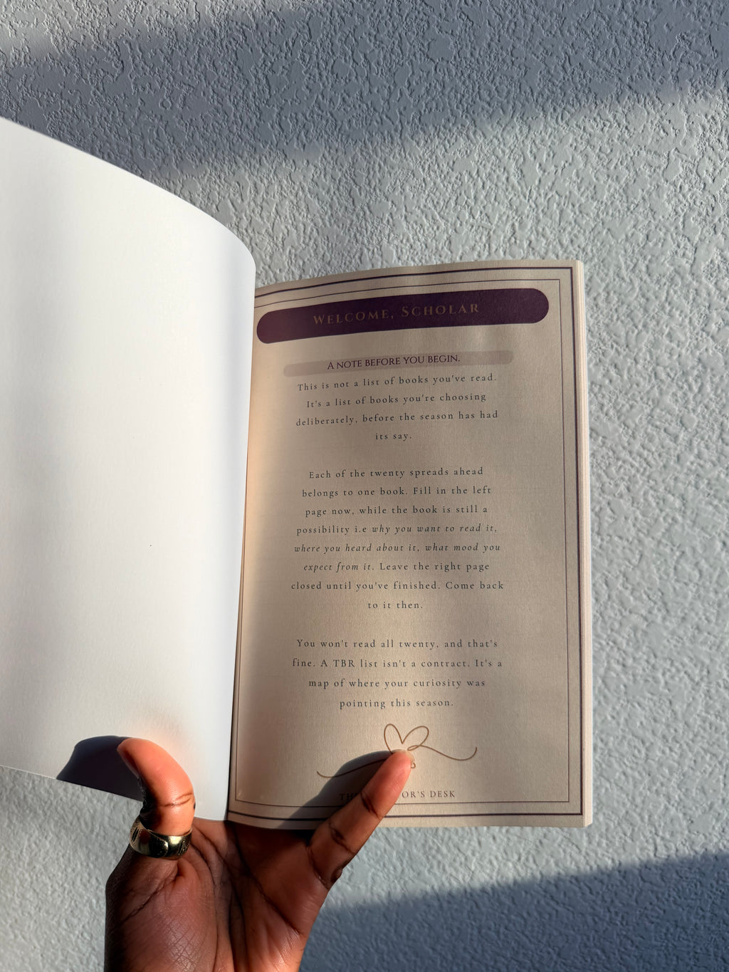 Autumn TBR Journal
