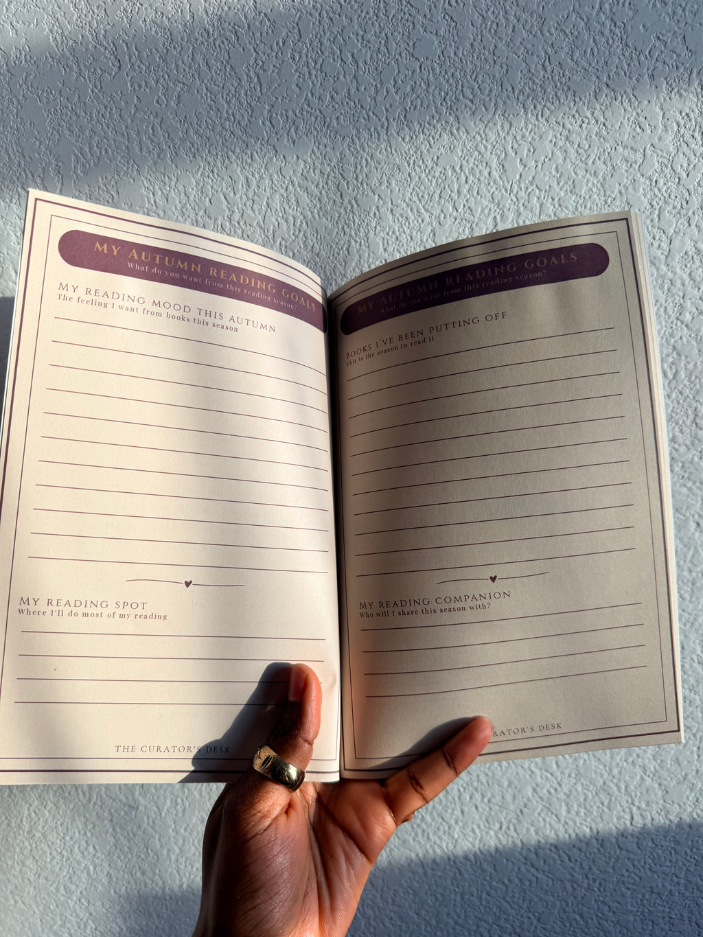 Autumn TBR Journal