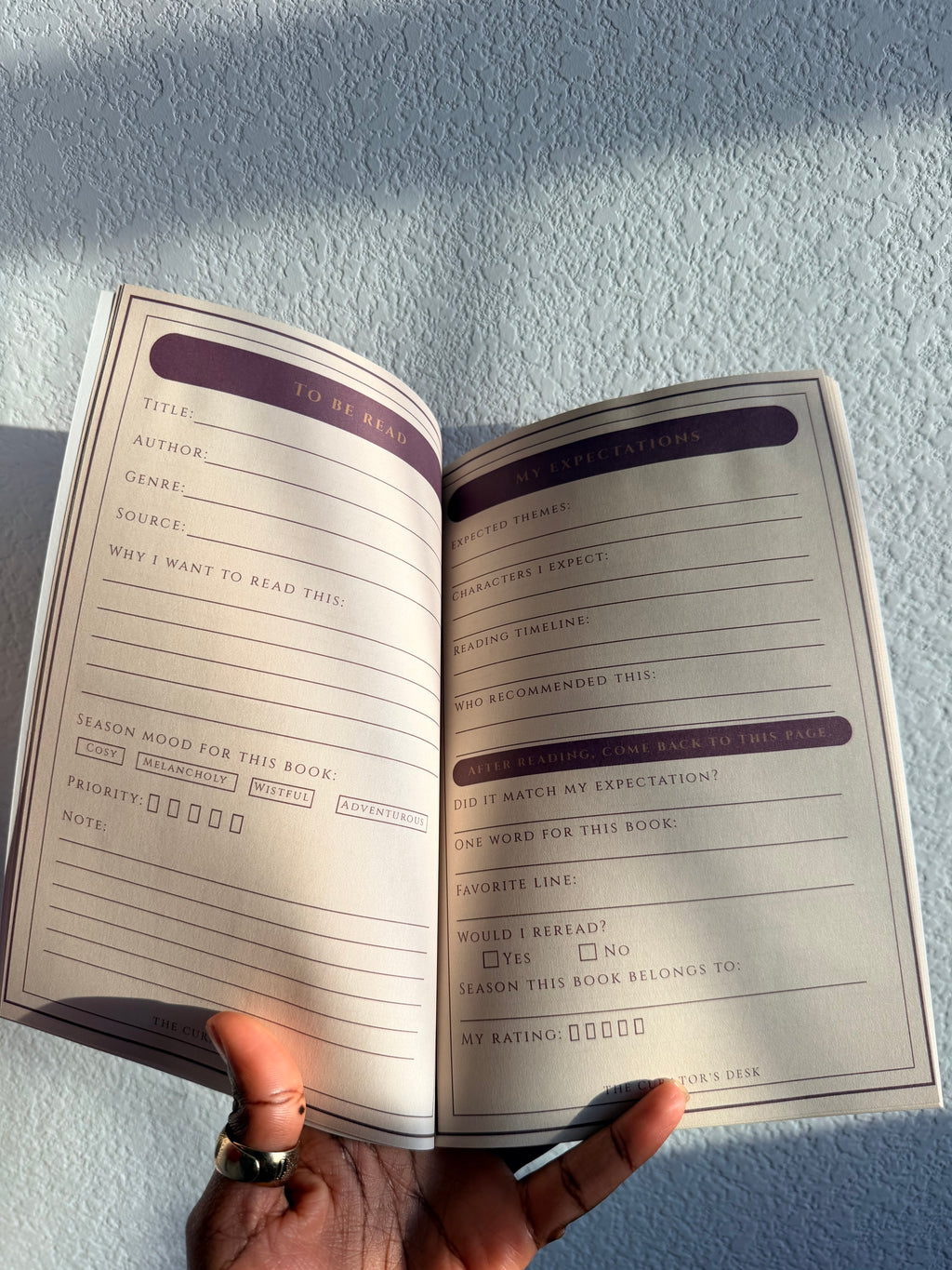 Autumn TBR Journal