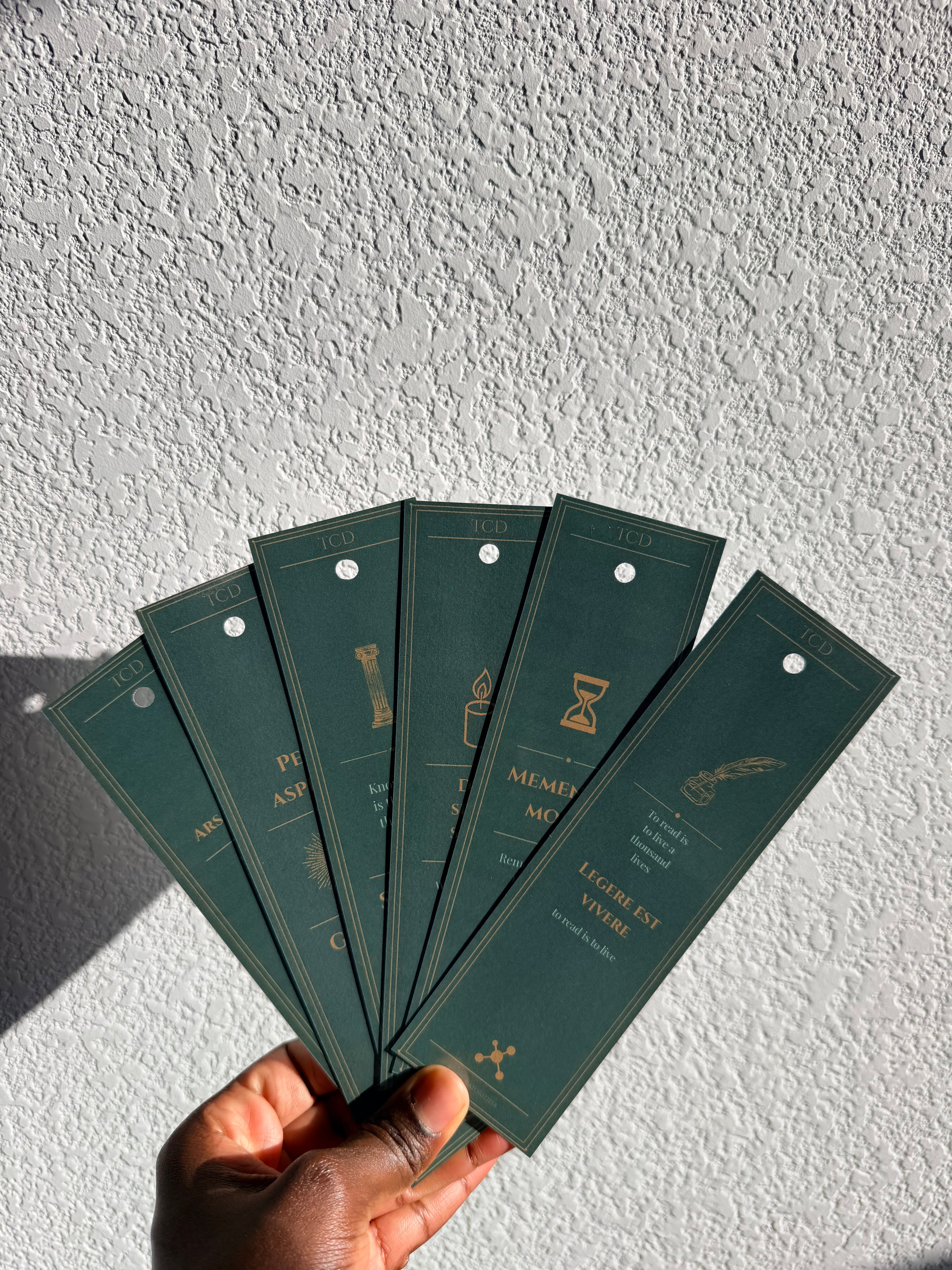 Scholar Bookmark Set I — Autumn Scholar