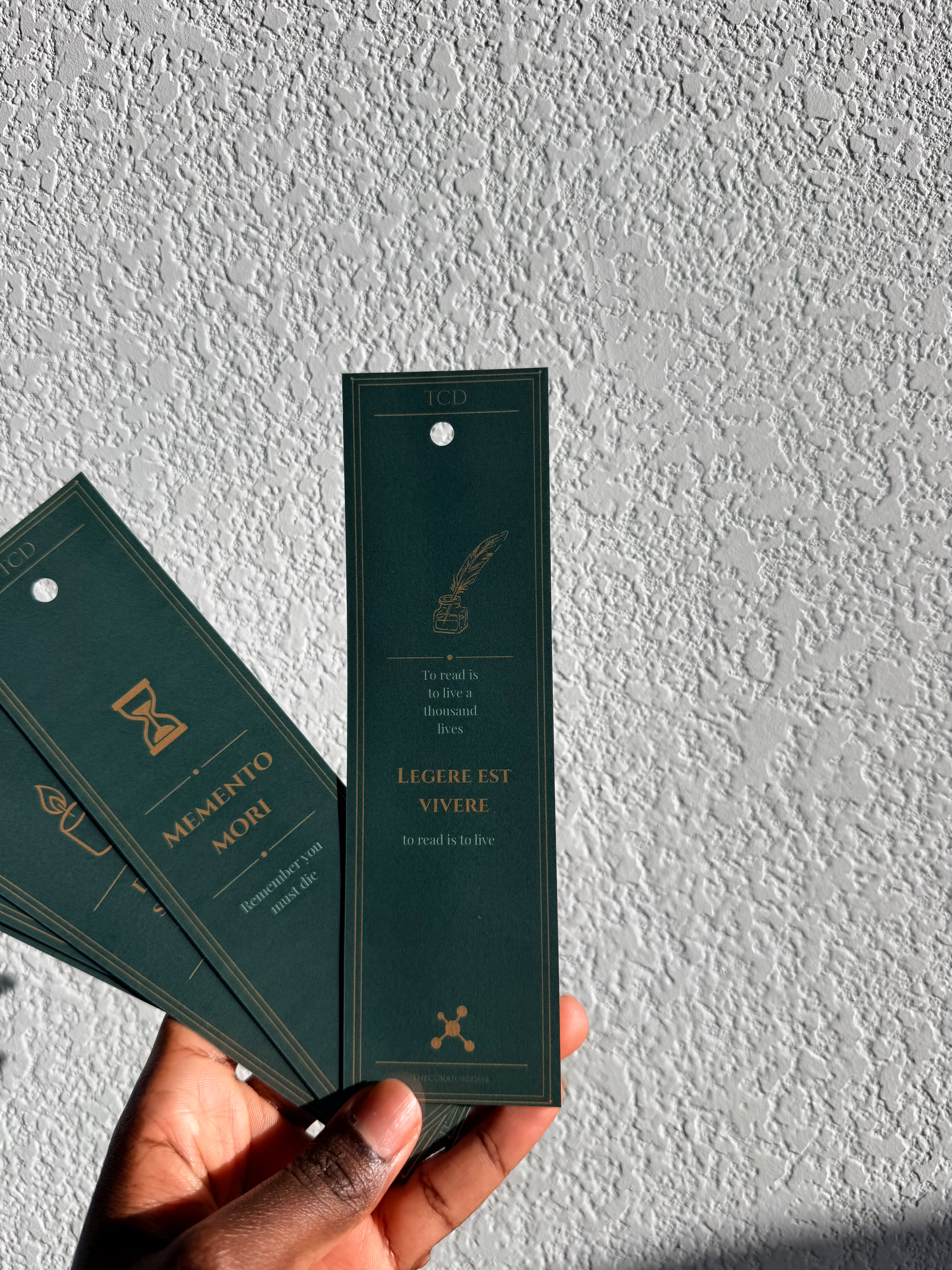 Scholar Bookmark Set I — Autumn Scholar