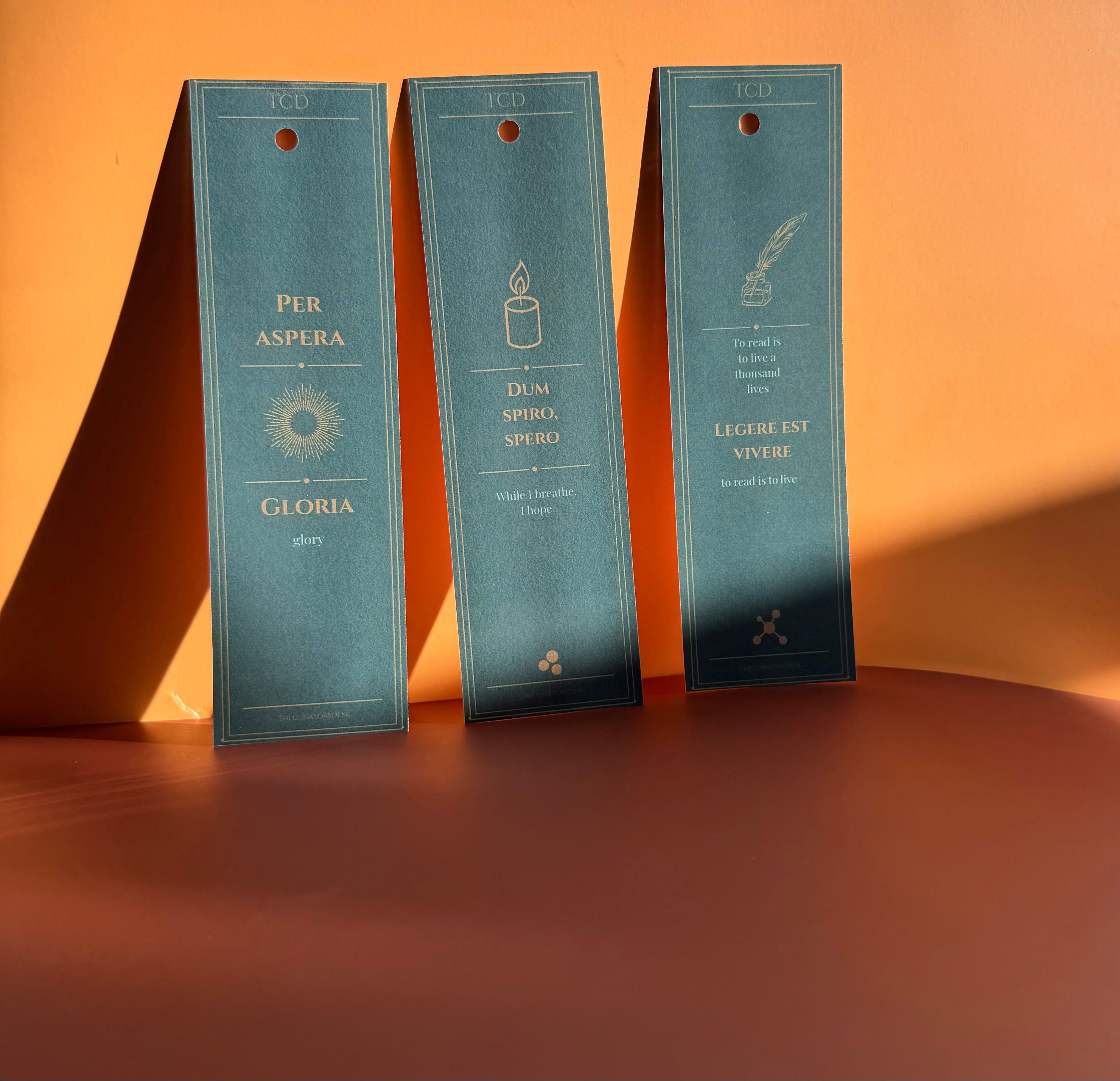 Scholar Bookmark Set I — Autumn Scholar