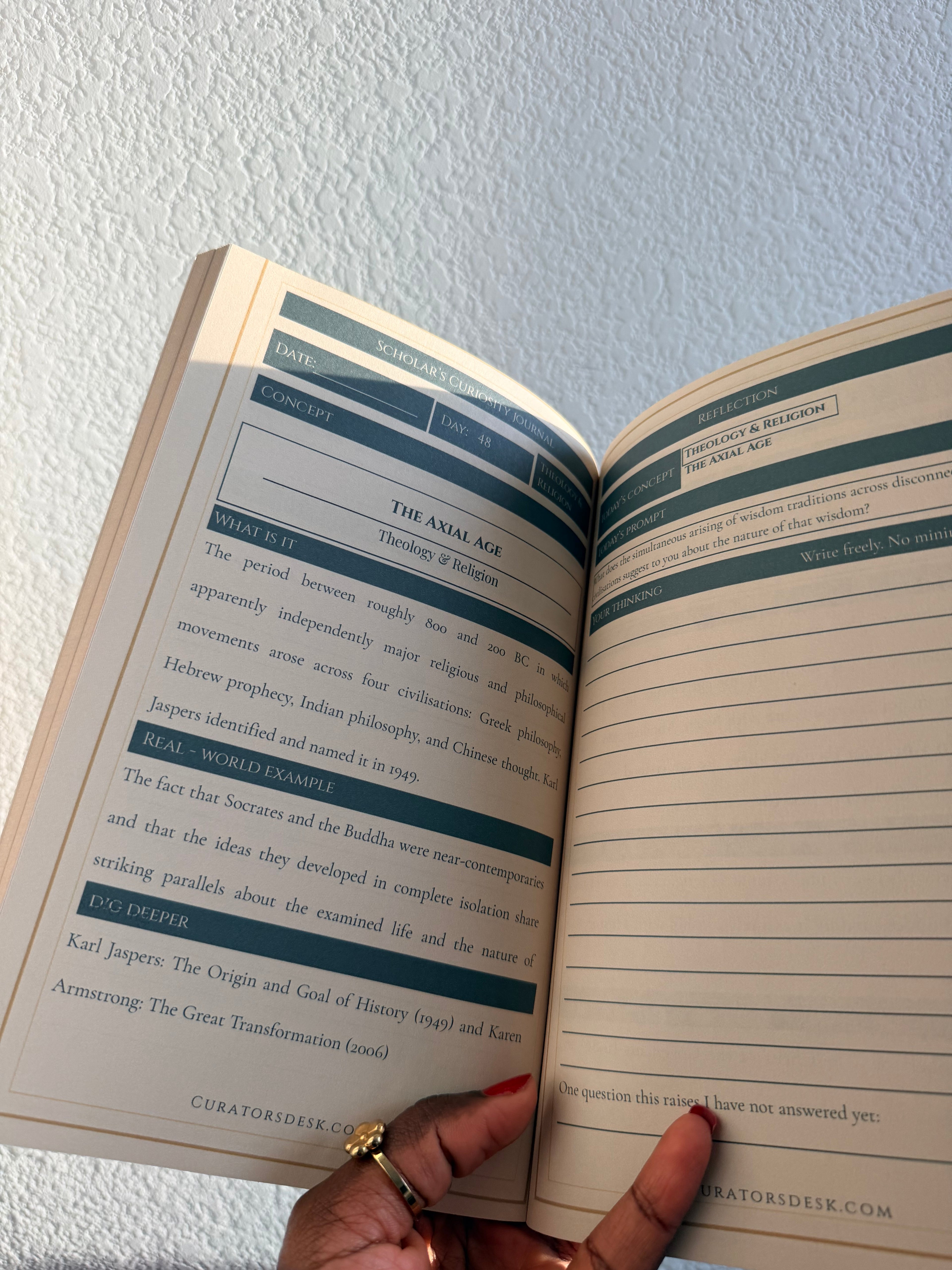 Scholar’s Curiosity Journal — 90 Concepts Across 5 Disciplines