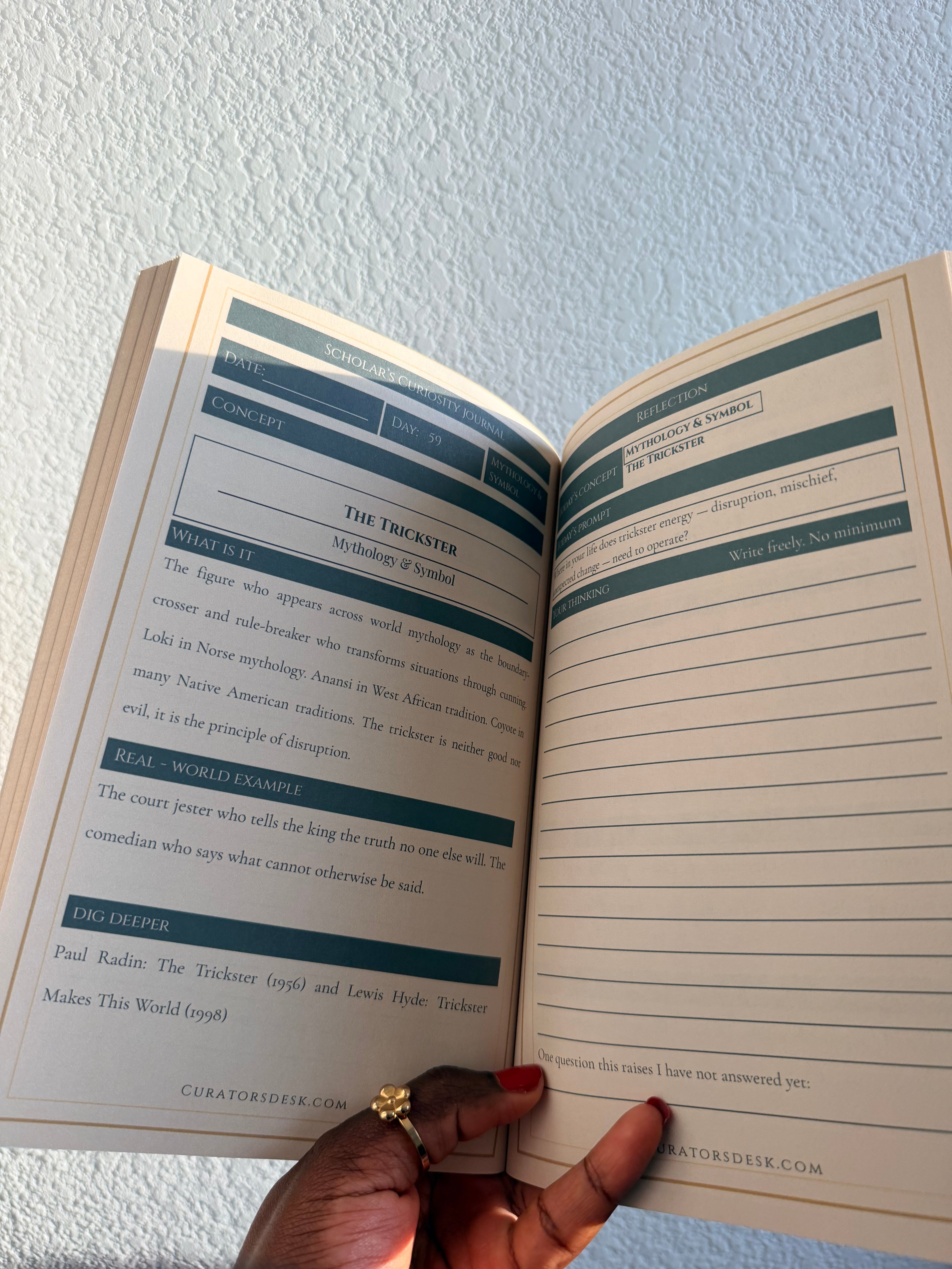 Scholar’s Curiosity Journal — 90 Concepts Across 5 Disciplines