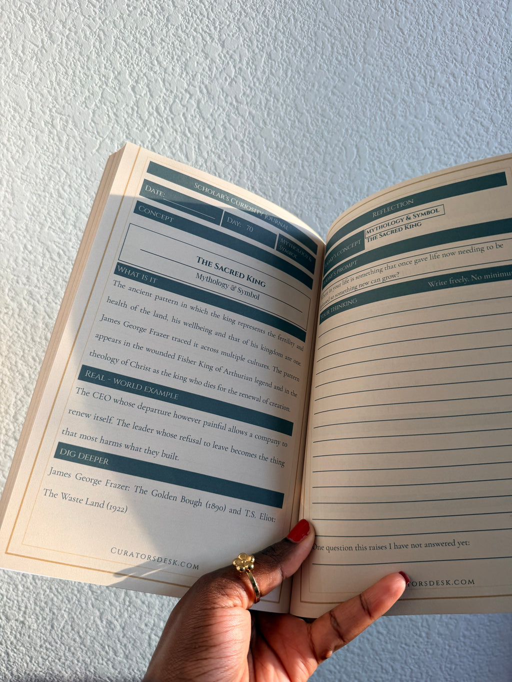 Scholar’s Curiosity Journal — 90 Concepts Across 5 Disciplines