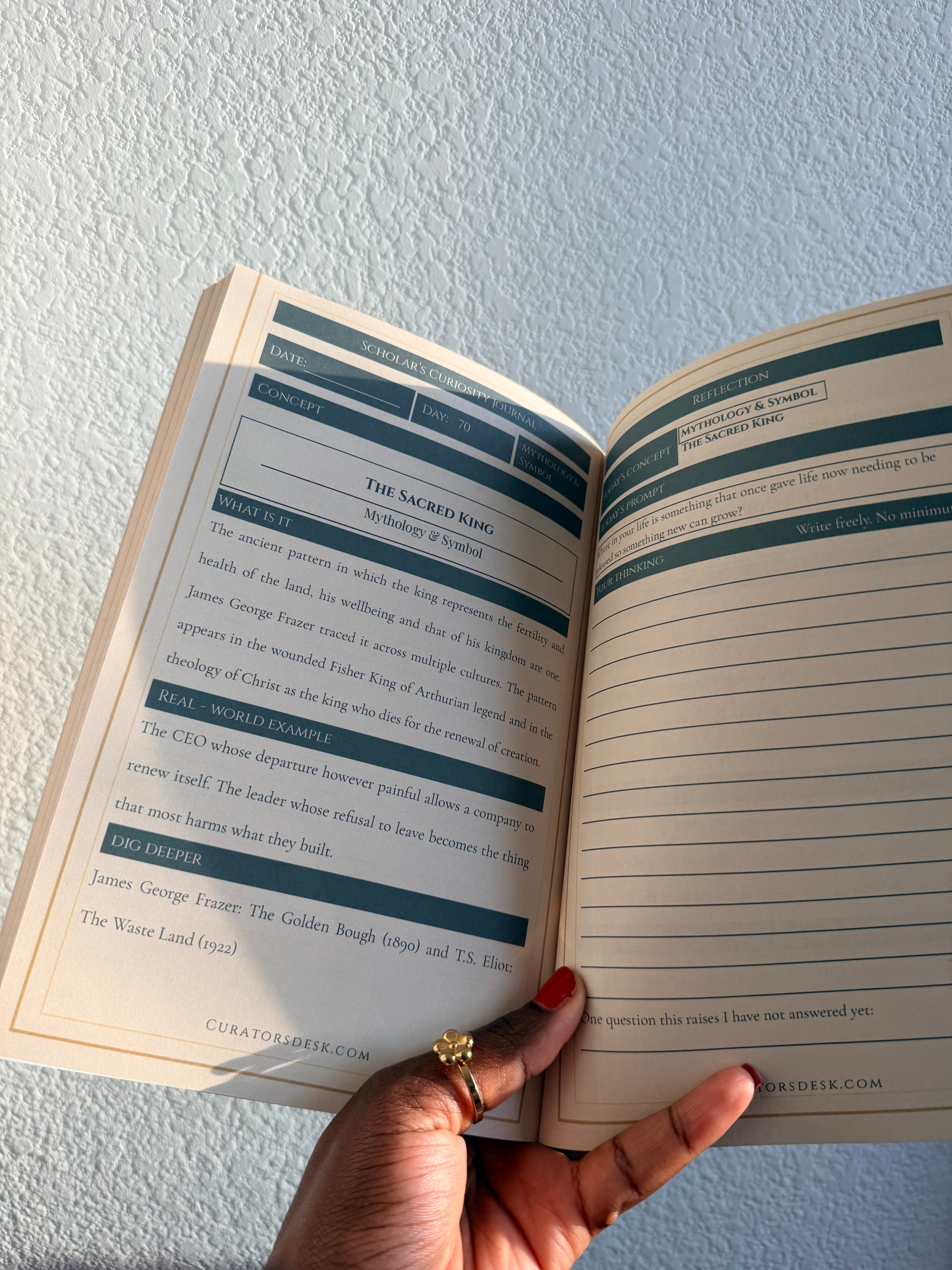 Scholar’s Curiosity Journal — 90 Concepts Across 5 Disciplines