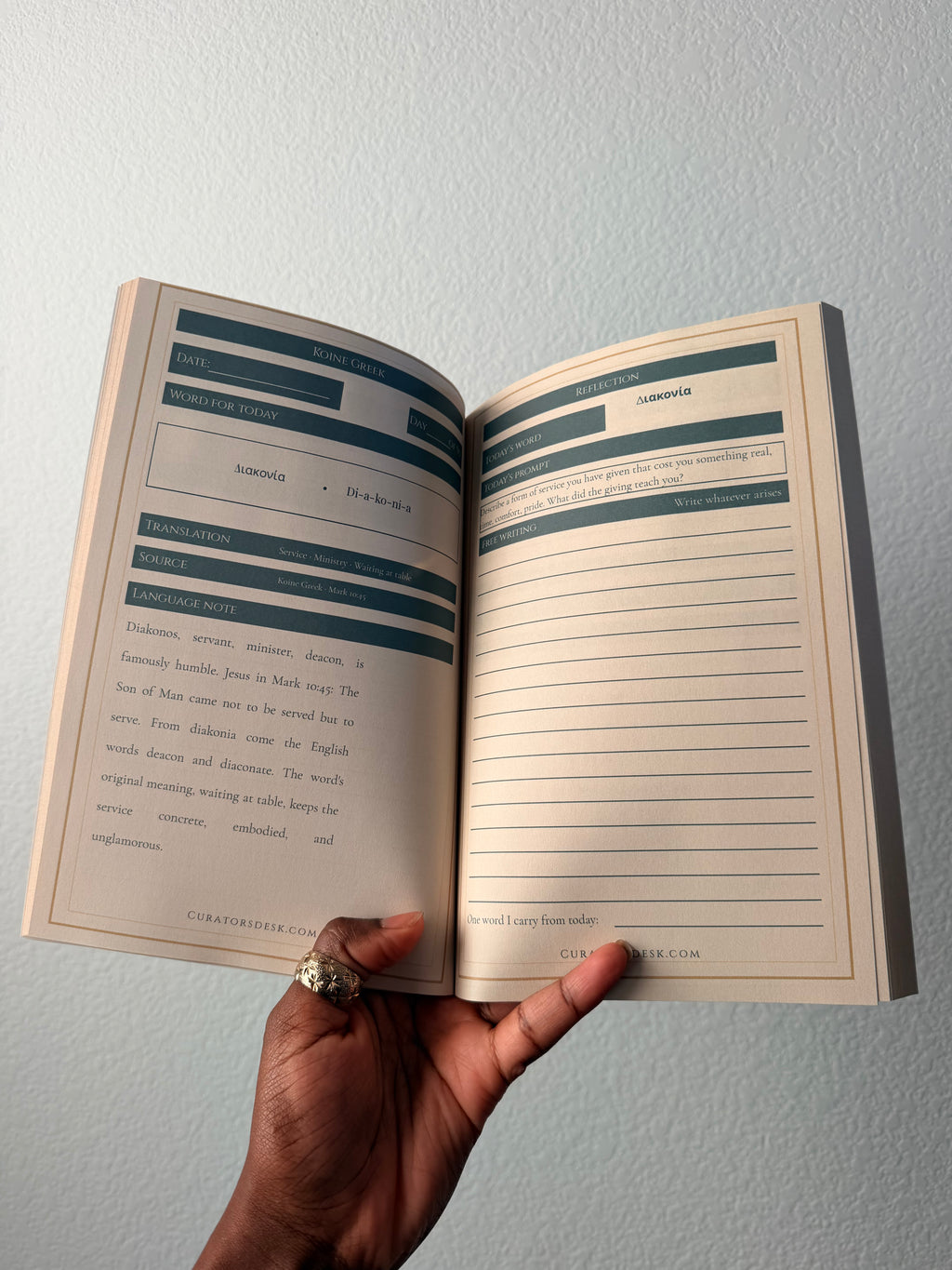 Scholar’s Koine Greek Reflection Journal — 90-Day New Testament Language Study