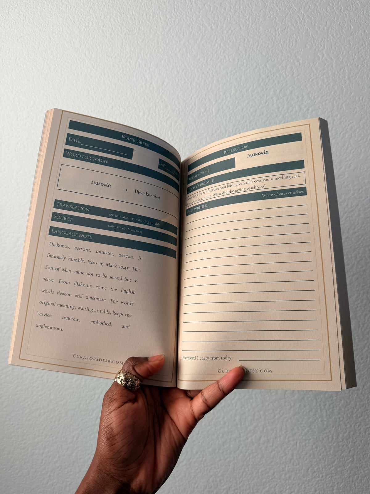 Scholar’s Koine Greek Reflection Journal — 90-Day New Testament Language Study