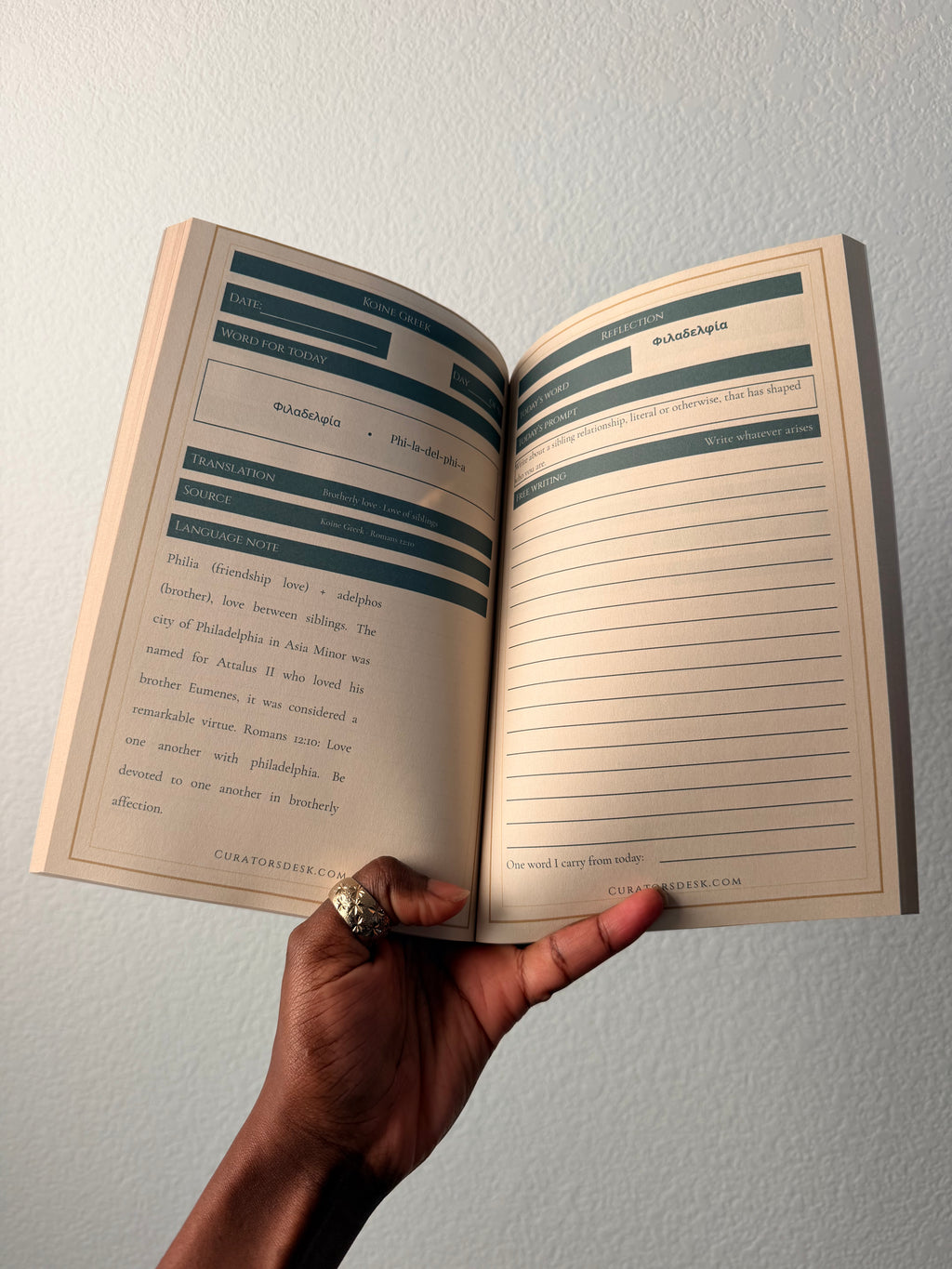 Scholar’s Koine Greek Reflection Journal — 90-Day New Testament Language Study