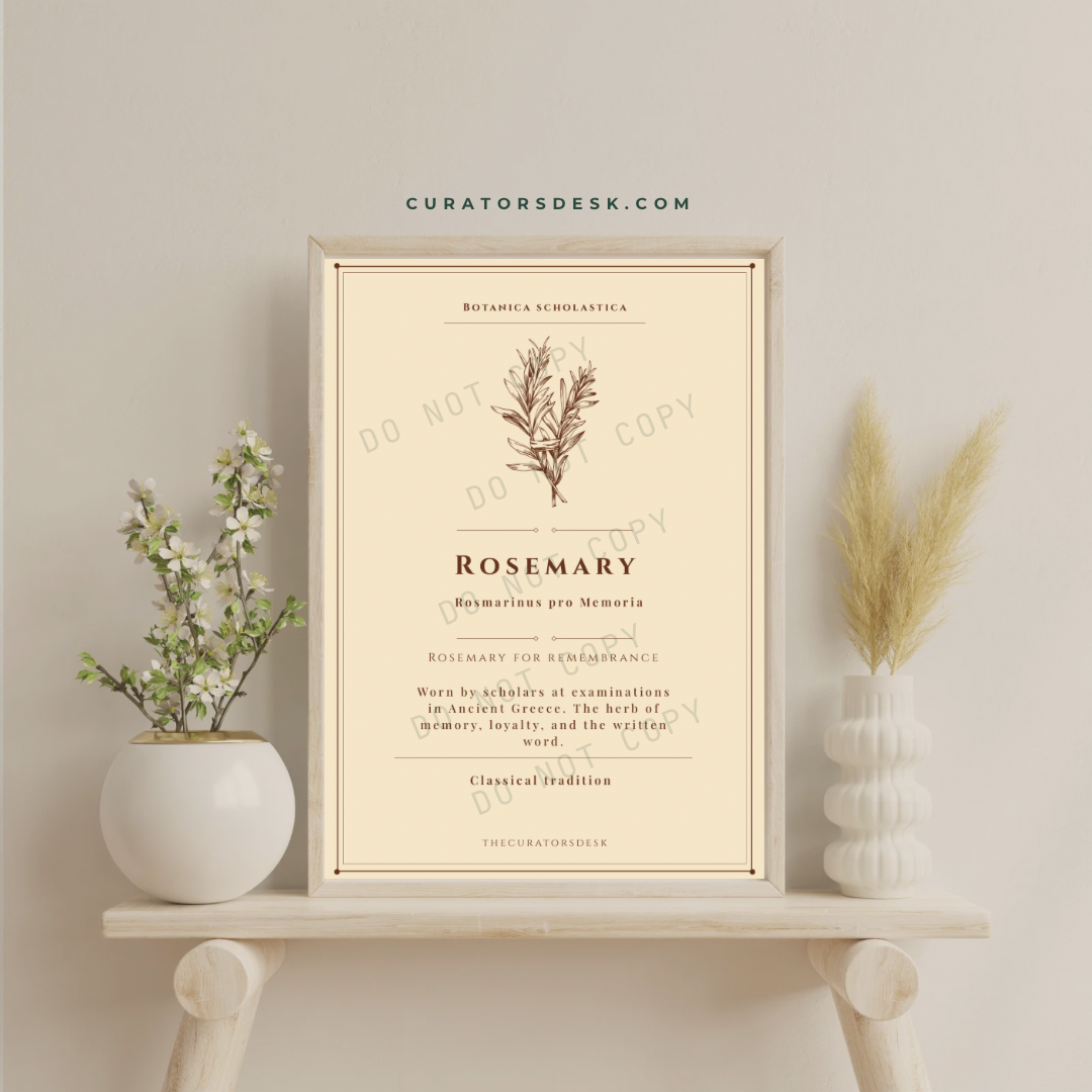 Botanical Print Set Vol. I — Complete Bundle Literary Parchment Wall Art
