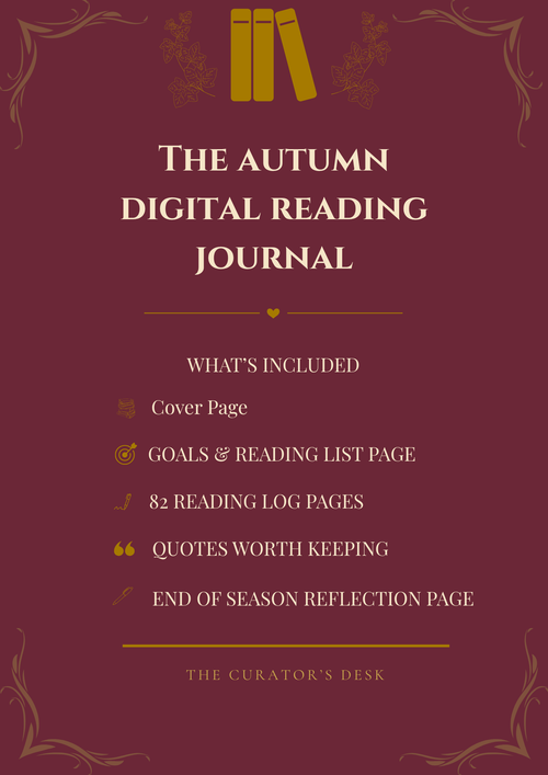 Autumn Scholar’s Reading Journal