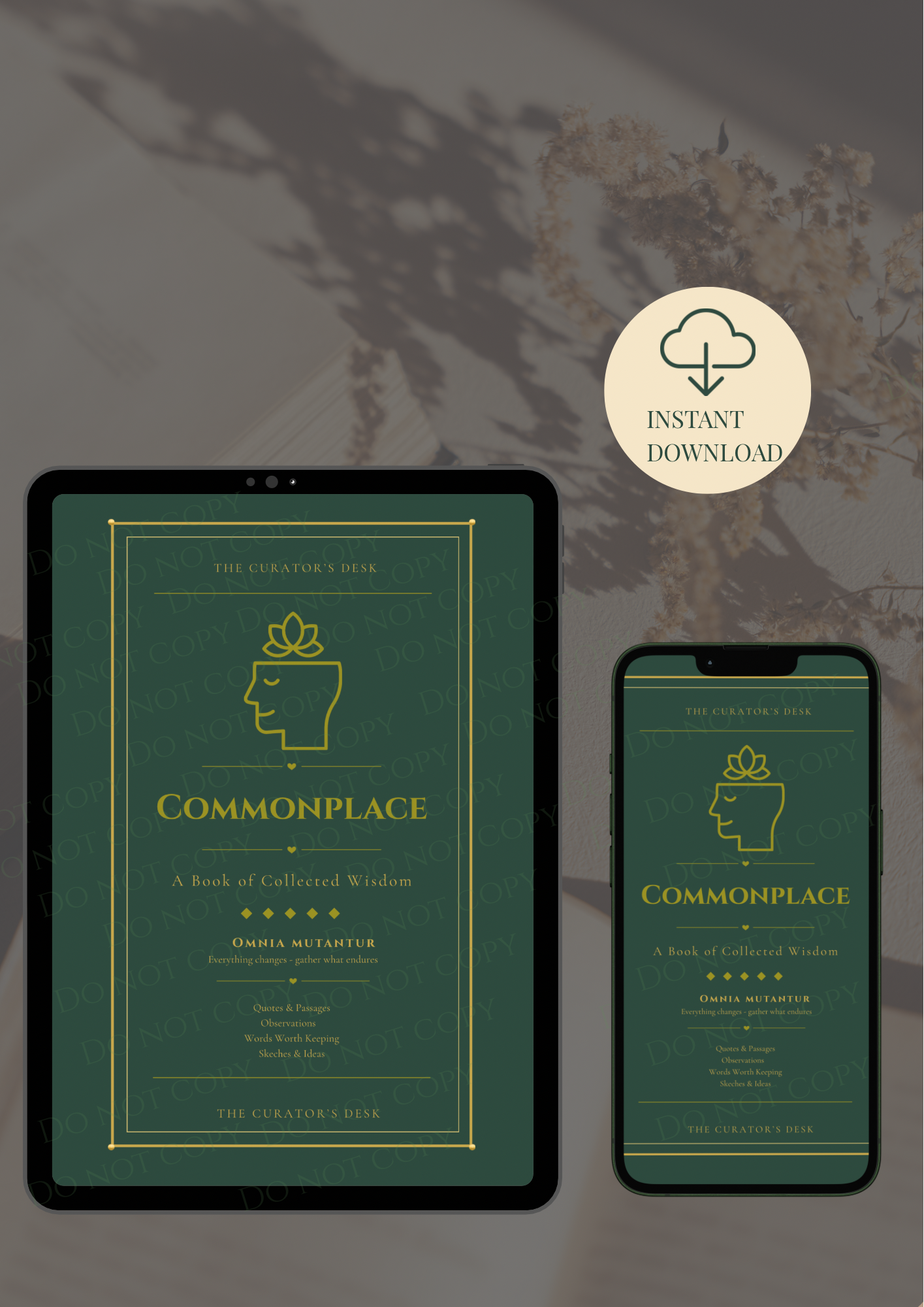 Scholar’s Commonplace Book