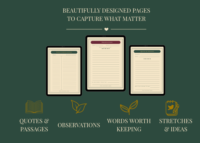 Scholar’s Commonplace Book