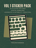 Scholar’s Sticker Sheet Vol. I