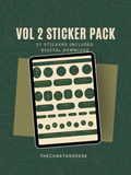 Scholar’s Sticker Sheet Vol. II